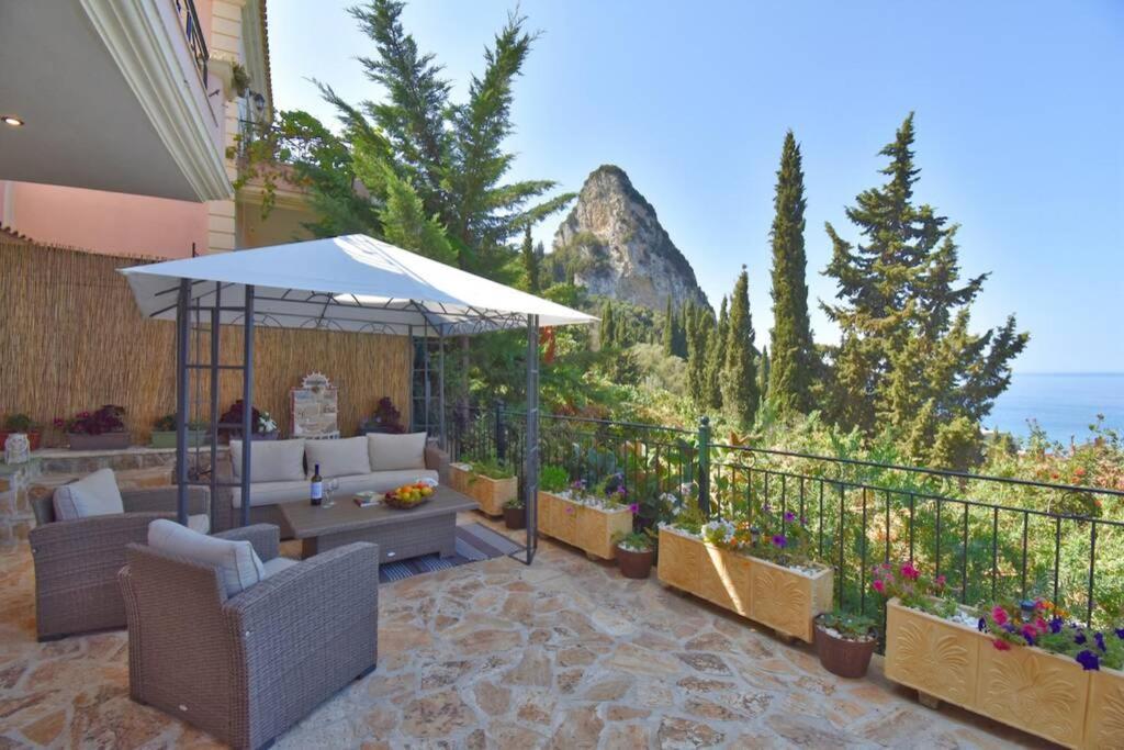 Casa Tramonto Beach View Agios Gordios  Extérieur photo