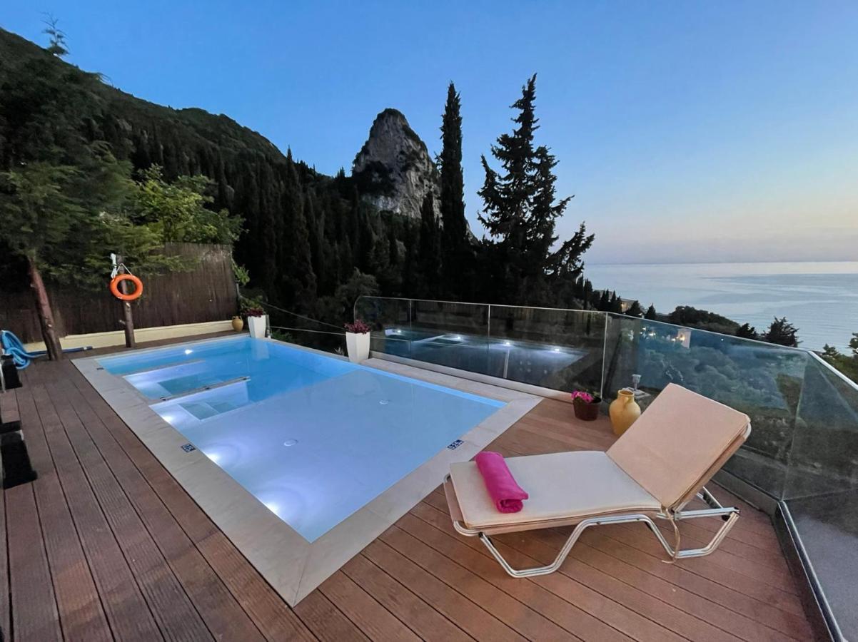Casa Tramonto Beach View Agios Gordios  Extérieur photo